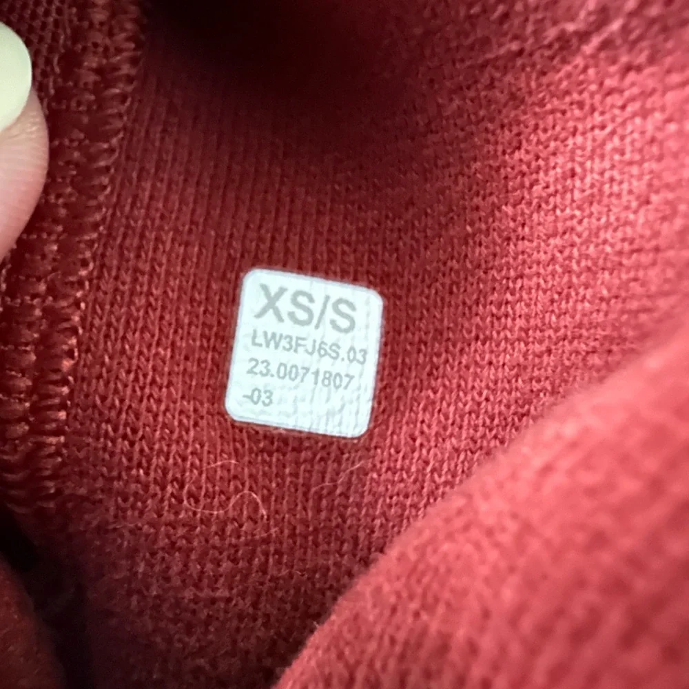 Lululemon Scuba Oversized Funnel-Neck Half Zip Size XS/S - Terra Orange
